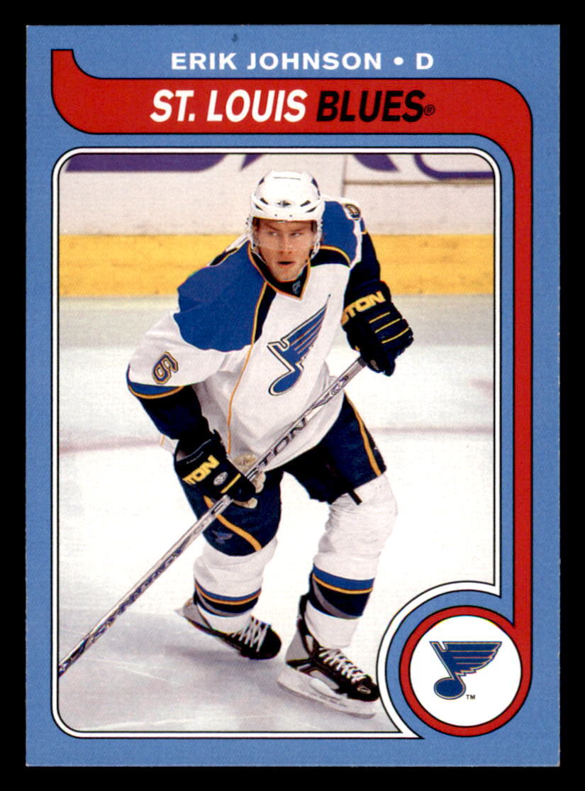 2008-09  O-Pee-Chee 1979-80 Retro #262 Erik Johnson St. Louis Blues