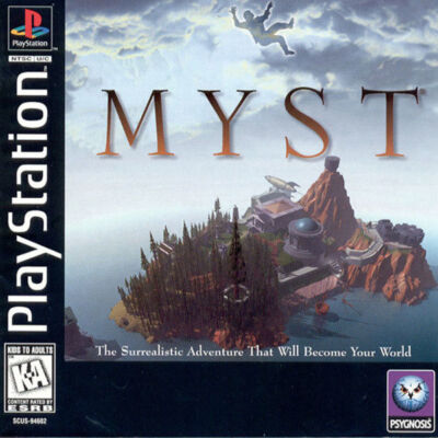 ☆送無！新品！PS1 MYST Myst (Sony PlayStation 1, 1996) for sale