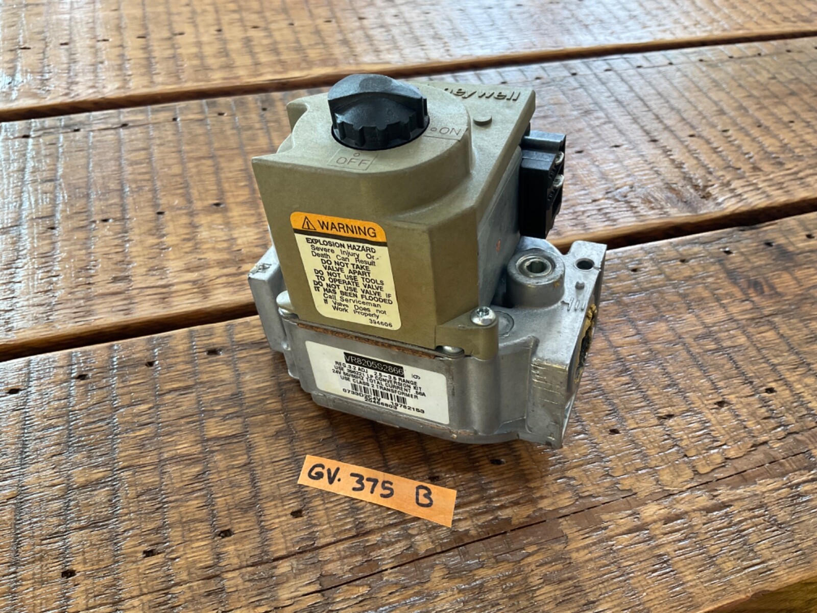 Furnace Gas Valve VR8205S2866 Honeywell | eBay
