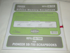 Pioneer Deluxe Memory SB-700R Scrapbook Refill
