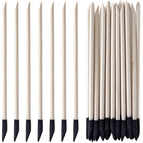 20-Pack Double-Ended Sanding Sticks – 150/280 Grit, 5 X 0.2 Inch, Perfect For Models, Wood & Tight Spaces