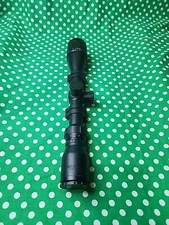 BSA MIL-DOT 3-9X40 GLOSS RIFLE SCOPE TARGET TURRET MIL DOT RETICLE W/ AO & RINGS