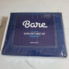 Bare Home California King Sheet Set 1800 Ultra-Soft Microfiber Bed Sheets