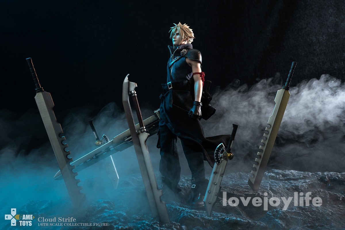 GAMETOYS 1/6 GT-006A FF7 Cloud Strife Action Figure Toy GAMETOYS 1/6 GT-006A FF7 Cloud Strife Action Figure Toy