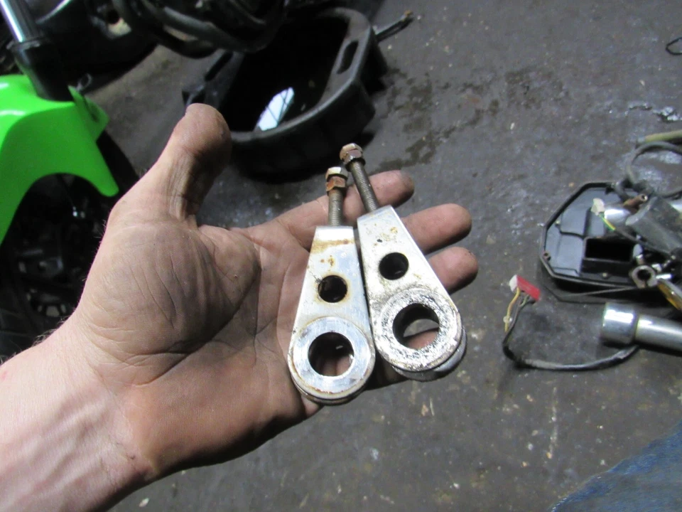 1978 honda cb400 t  drive chain adjusters tensioners - Image 1 of 1