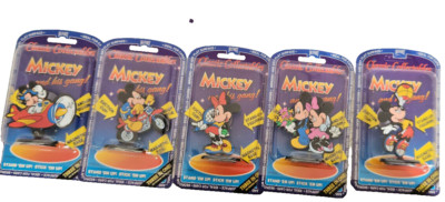 Disney Mickey und seine Gang Stand-Up-Figuren 5 Stück ca. 1990