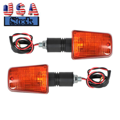 Turn Signals Short-Stem Indicators Blinkers For Suzuki DR350 DR650 DR125 GSXR750
