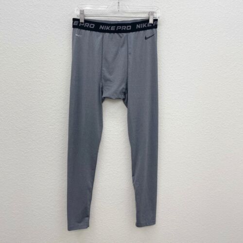 Nike Pro Compression Tight Gray Athletic Pants 272435-021 Mens size XL - 第 1/6 張圖片