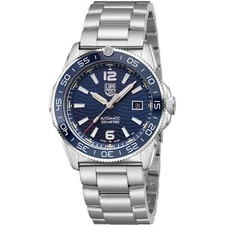 Luminox Men's Watch Pacific Diver Automatic Blue Dial Silver Bracelet XS.3104