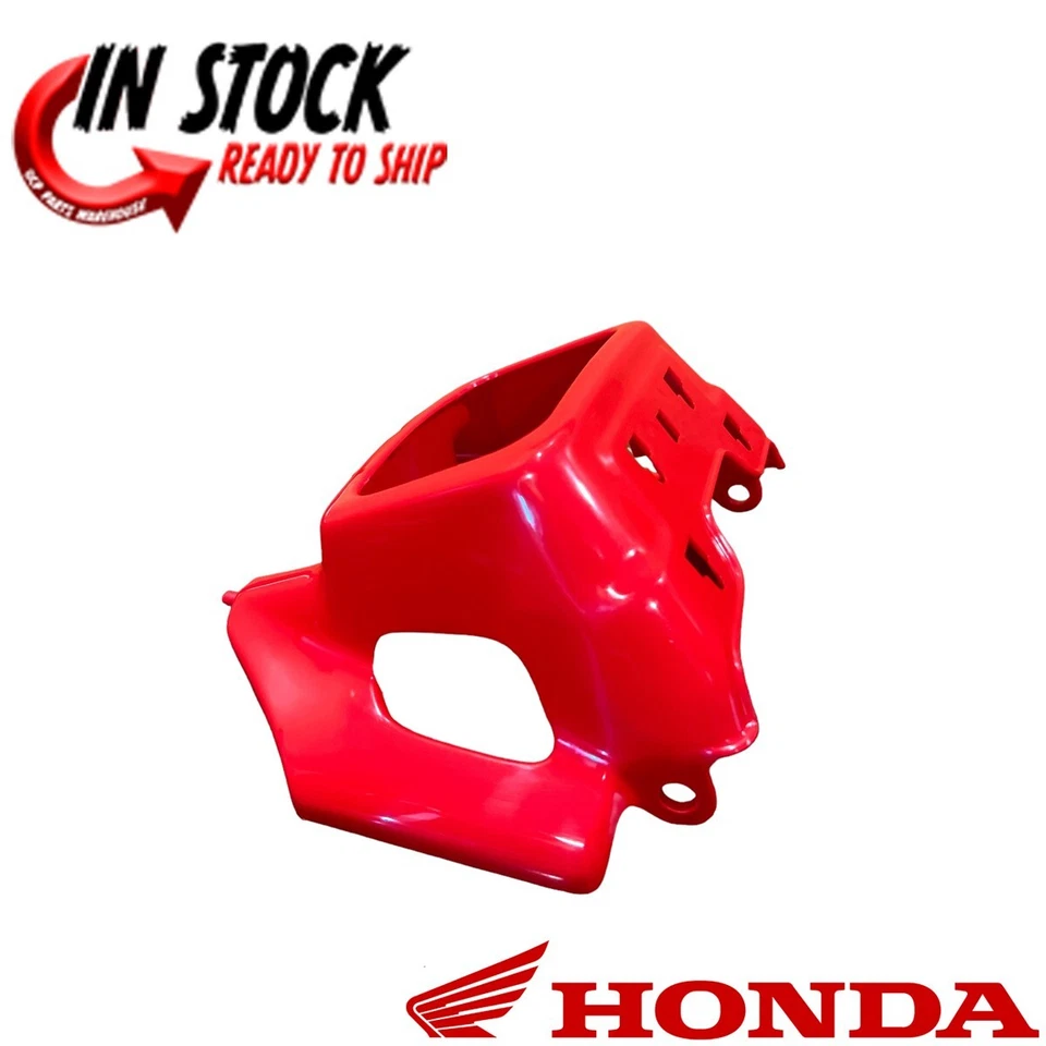 FUNDA CARCASA FARO HONDA 2000-2004 XR250R XR400R OEM ROJO LUCHA Foto 4 de 4