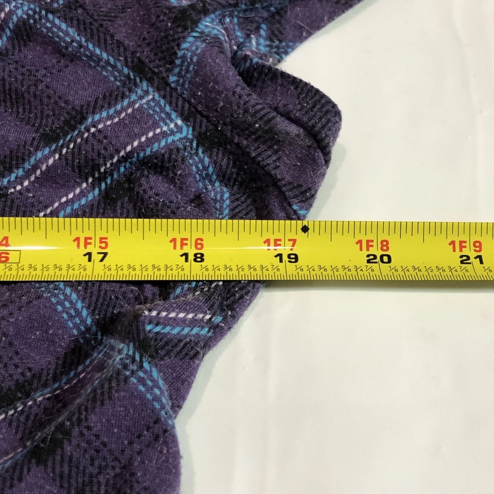 Blusa Tejedores Junior Mujeres XL Cuadros Grunge Bruja Boho Campesina Cachicho Hada Foto 4 de 4