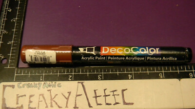 MARKERS BROWN DECOCOLOR ACRYLIC PAINT 1 COLOR MARVY NIP CREAKYATTIC