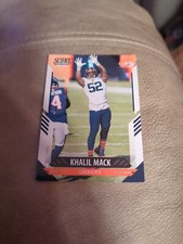 2021 Panini Score Football Base Set #127 Khalil Mack Chicago Bears