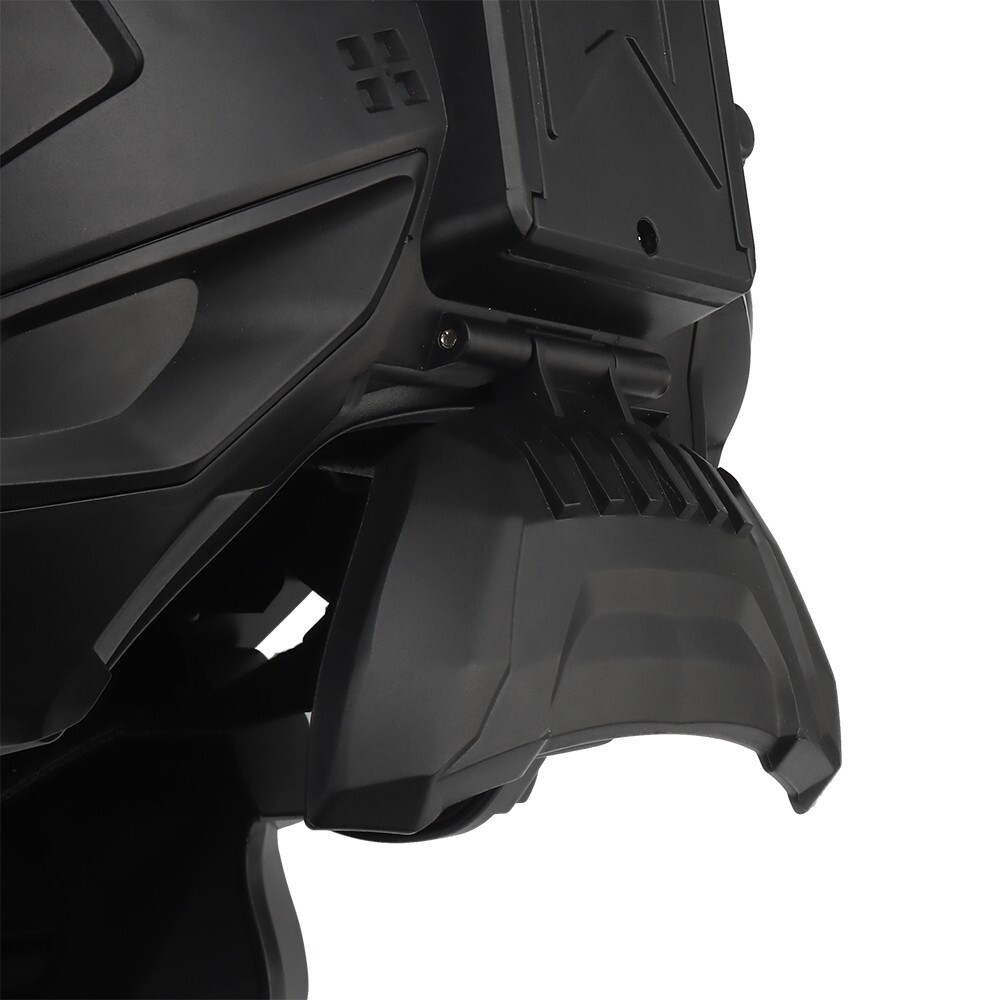 Tactical Airsoft Helmet w/Paintball Full Face Mask w/Headset Goggles Anti-Fog F