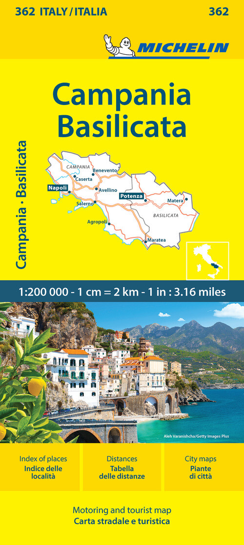 Campania E Basilicata 1:200.000 -  - 2024