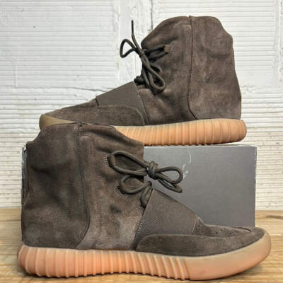 Adidas Yeezy Boost 750 'Chocolate' Men's Size 13 Preowned Sneakers