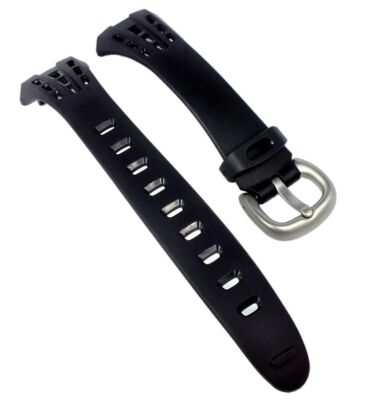 Timex Uhrenarmband Kunststoff-Band schwarz für T5K731