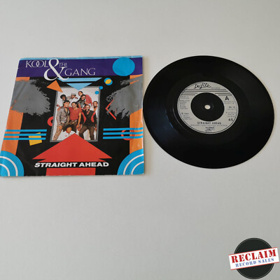 kool & the gang straight ahead 7'' vinyl record very good condition