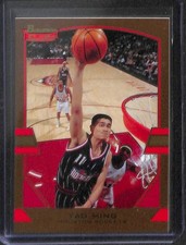 2003-04 Bowman Signature Basketball Gold #35 Yao Ming No 82 of 99