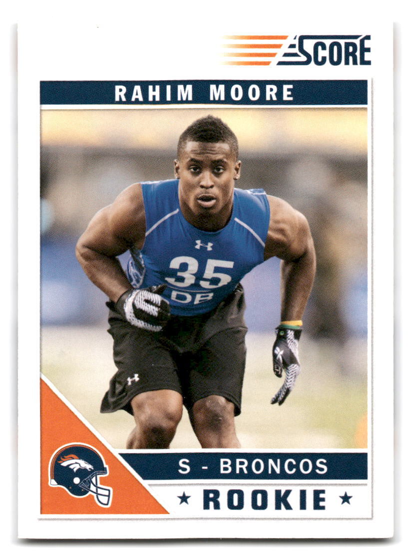 Rahim Moore 2011 Score #376 Denver Broncos FOOTBALL
