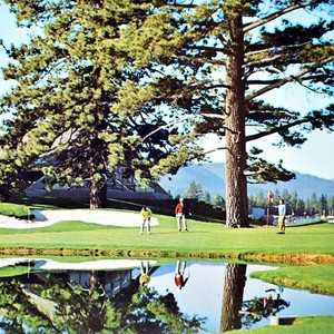1977 Edgewood Tahoe Golf Course Scorecard 180 Lake Parkway Zephyr Cove Nevada