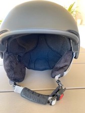 casco sci uomo alpina nero 61-64 cm