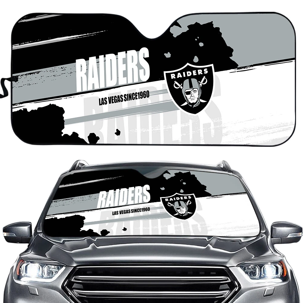 Raiders car sun on sale visor