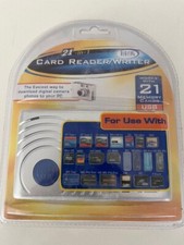 NEW: Sakar Digital Concepts CR 70R V506 21 in 1 Card Reader Writer