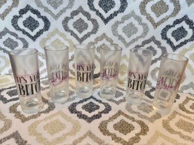 Britney Spears  Set of 6 Shot Glasses Las Vegas Residency It s Britney B****