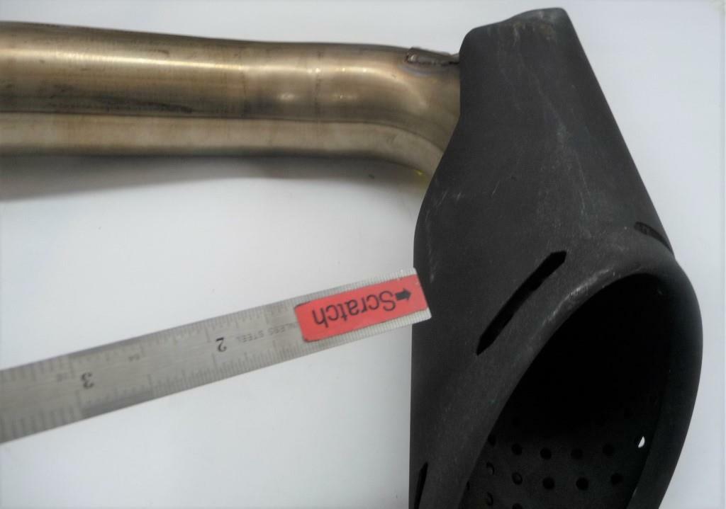 2020-2021 Lamborghini Urus Exhaust Tail Pipe Trim, Left Interior 4ML253681T OEM