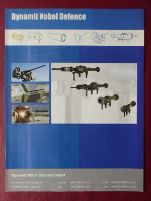 4/2010 PUB DYNAMIT NOBEL DEFENCE BURFACH PANZERABWEHR SYSTEM PANZERUNG ORIGINAL ANZEIGE