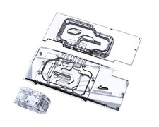 Bykski Full Coverage GPU Water Block w/ Integrated Active Backplate for GALAX...