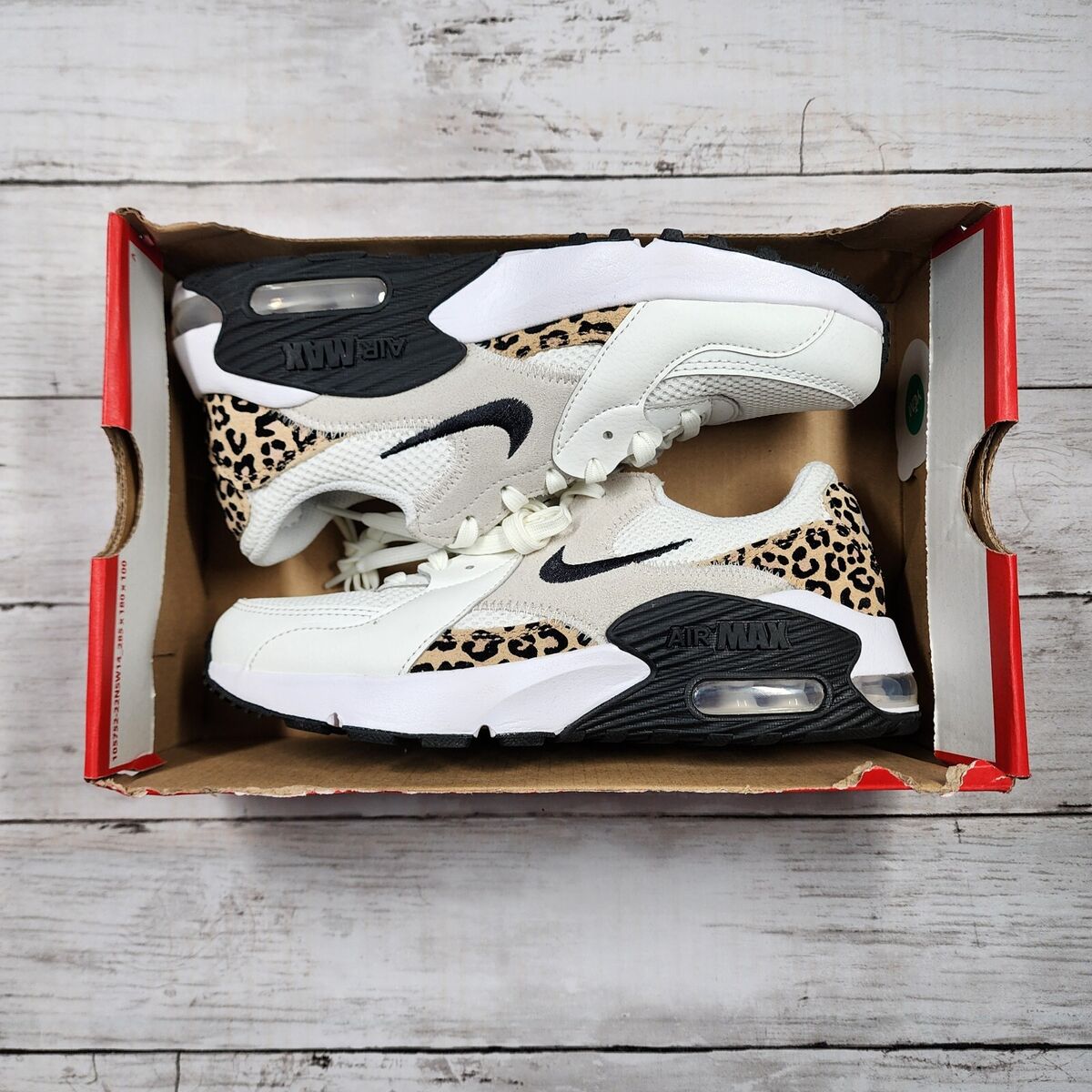 NIKE WMNS Air Max Excee Summit White Leopard Print HQ2115 NIKE WMNS Air Max Excee Summit White Leopard Print HQ2115
