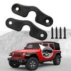 2Pcs Sun Visor Repair Kit Visor Mounting Clip For Jeep Wrangler JK JL Gladiator