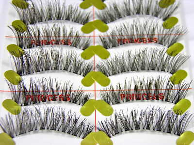 10 Paar WISPIES weiche falsche Wimpern natürliche Wimpern Make Up Fake Lashes Geschenk Her