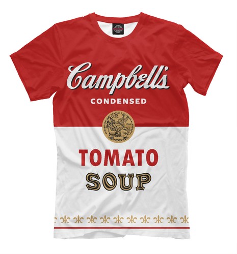 t-shirt Campbell Soup POP ART 109045 | eBay