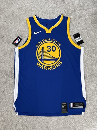 Stephen Curry Golden State Warriors Nike Authentic Jersey Large L 48 NWT