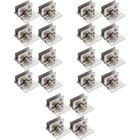 Set of 5 Glastürscharniere Torscharniere Hochleistungs-Türscharniere