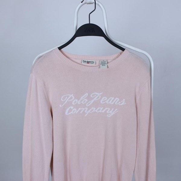 Women Polo Jeans Company Sweater Pink 38 / M / 46