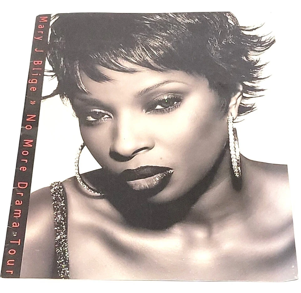 Mary J Blige No More Drama Concert Tour Book Vintage 2002 Program MJB Music - Image 2 of 4