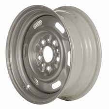 Refurbished Painted Silver Steel Wheel 14 X 5.5 F37z1015a