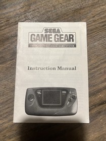 Sega Game Gear Boxed Handheld Console With Columns