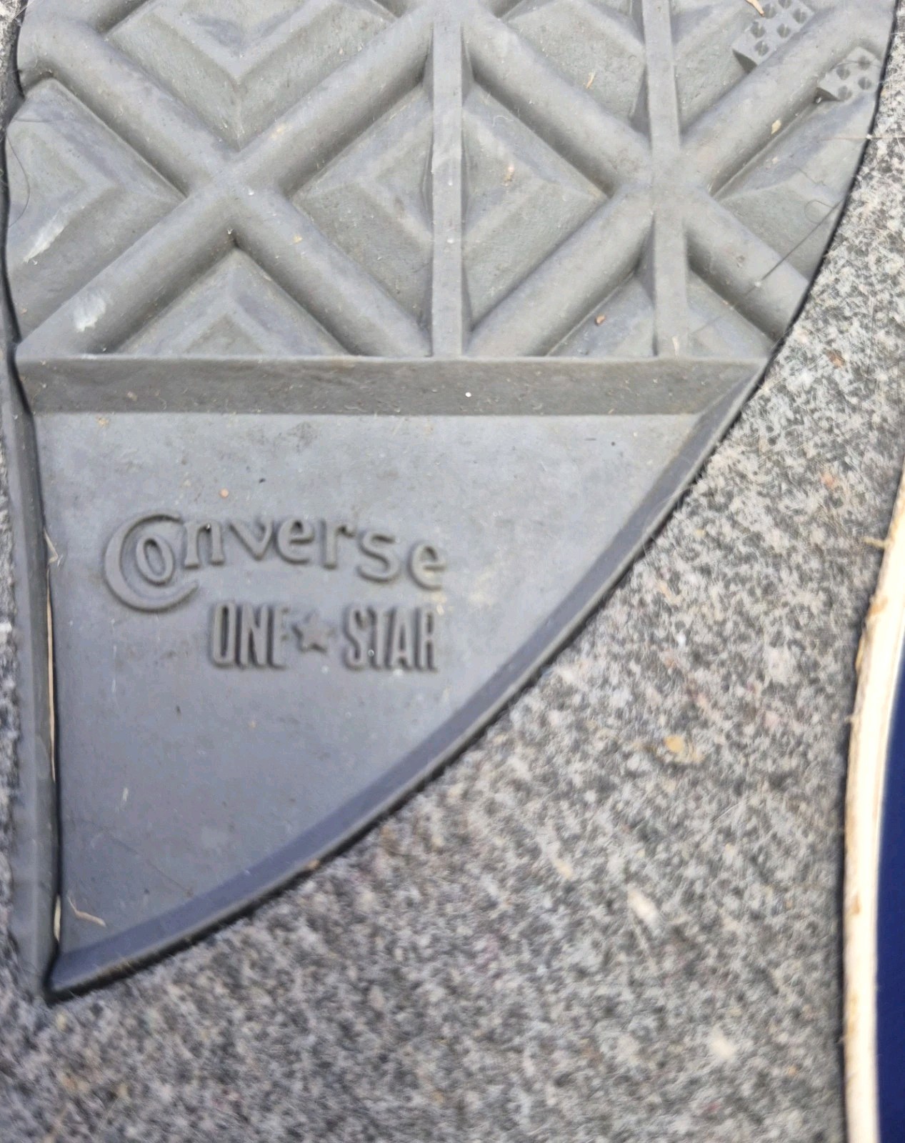 Converse One Star Silver Glitter Low Top Sneaker Junior Girls Shoes Size 4 thumbnail 7