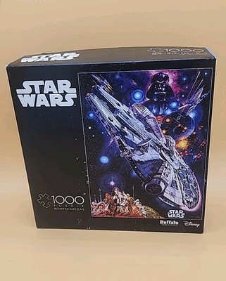 Star Wars 1000 Pc Puzzle Millenium Falcon Buffalo Games 'Slight Box Damage'