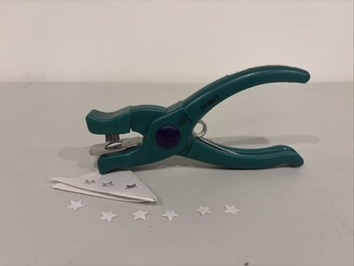 PROVO CRAFT HAND 34-0037 PAPER PUNCH CRAFTING TOOL Star Shape