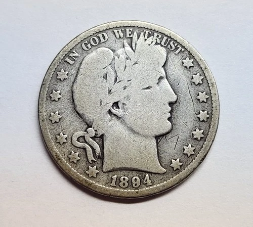 1894 Barber Half Dollar – Original G/VG