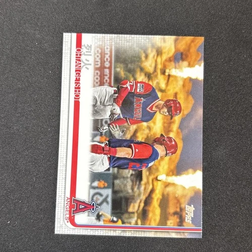 Topps 2019 Shohei Ohtani Angels #367 Ohtani Gets Hot Baseball Card