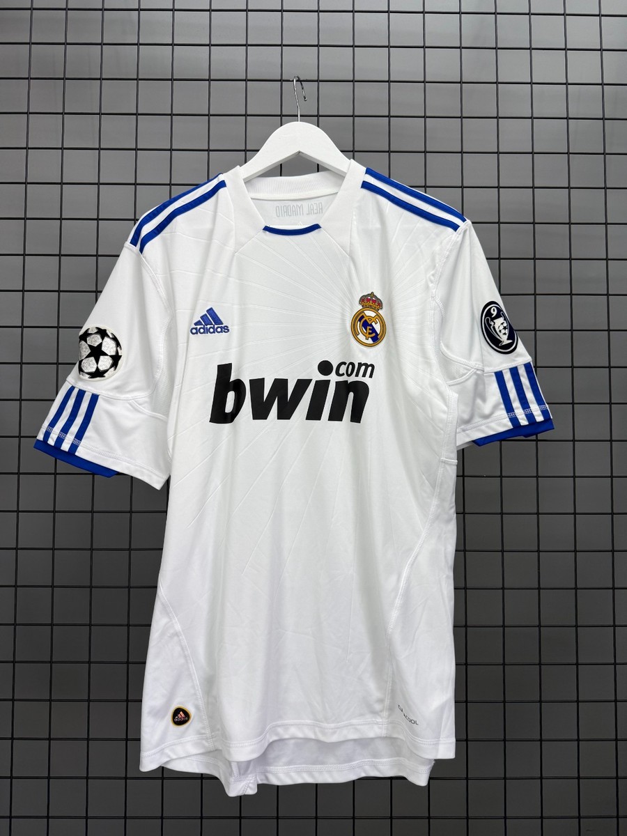 Adidas Real Madrid Jersey 2010 2011 Home UCL Climacool White Shirt