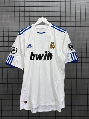 Adidas Real Madrid Jersey 2010 2011 Home UCL Climacool White Shirt