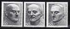 BRD ** POSTFRISCH 1975 Mi. 871 872 873 Block 11 Einzelmarken